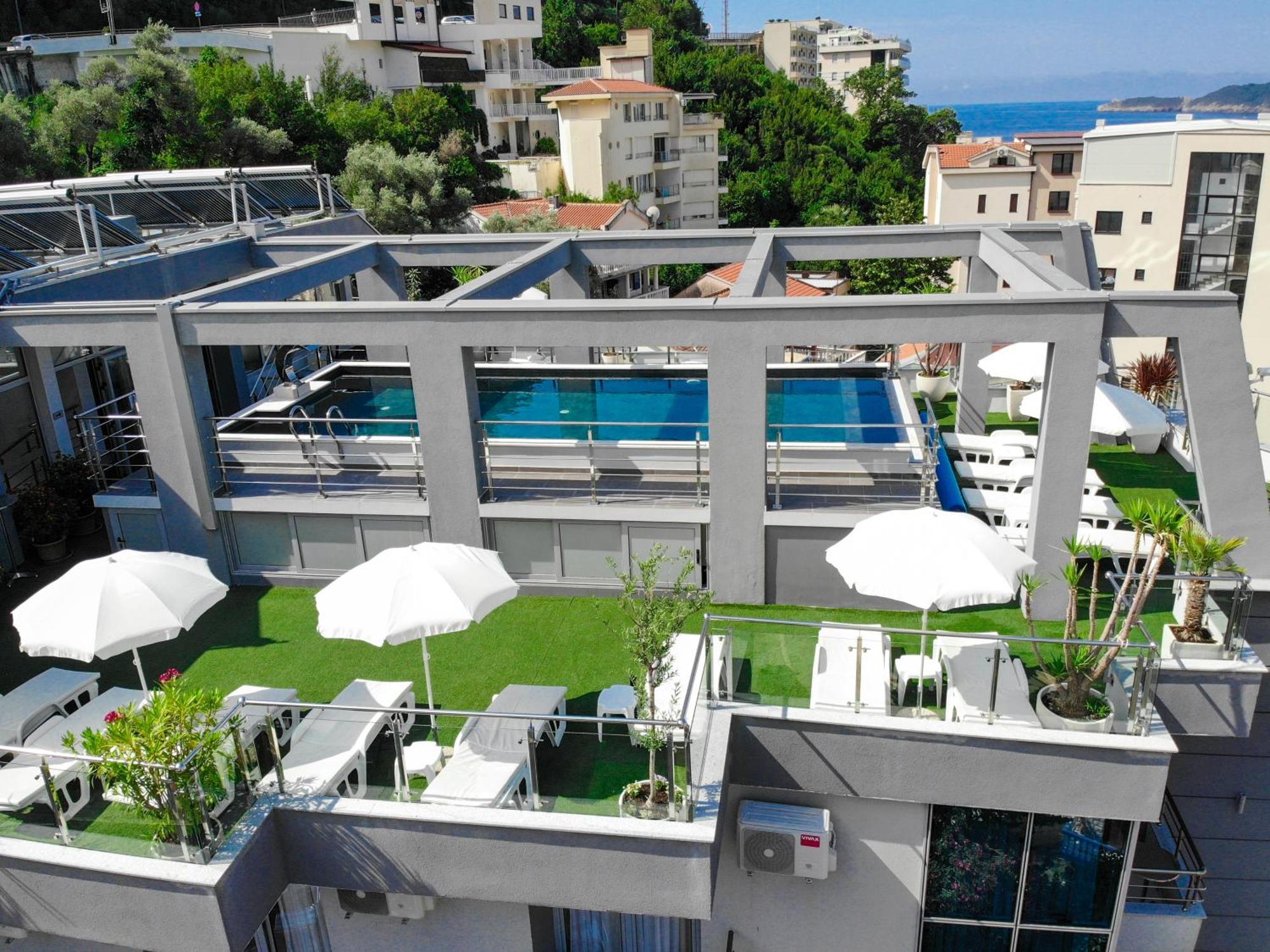 Hotel La Mer Будва Экстерьер фото