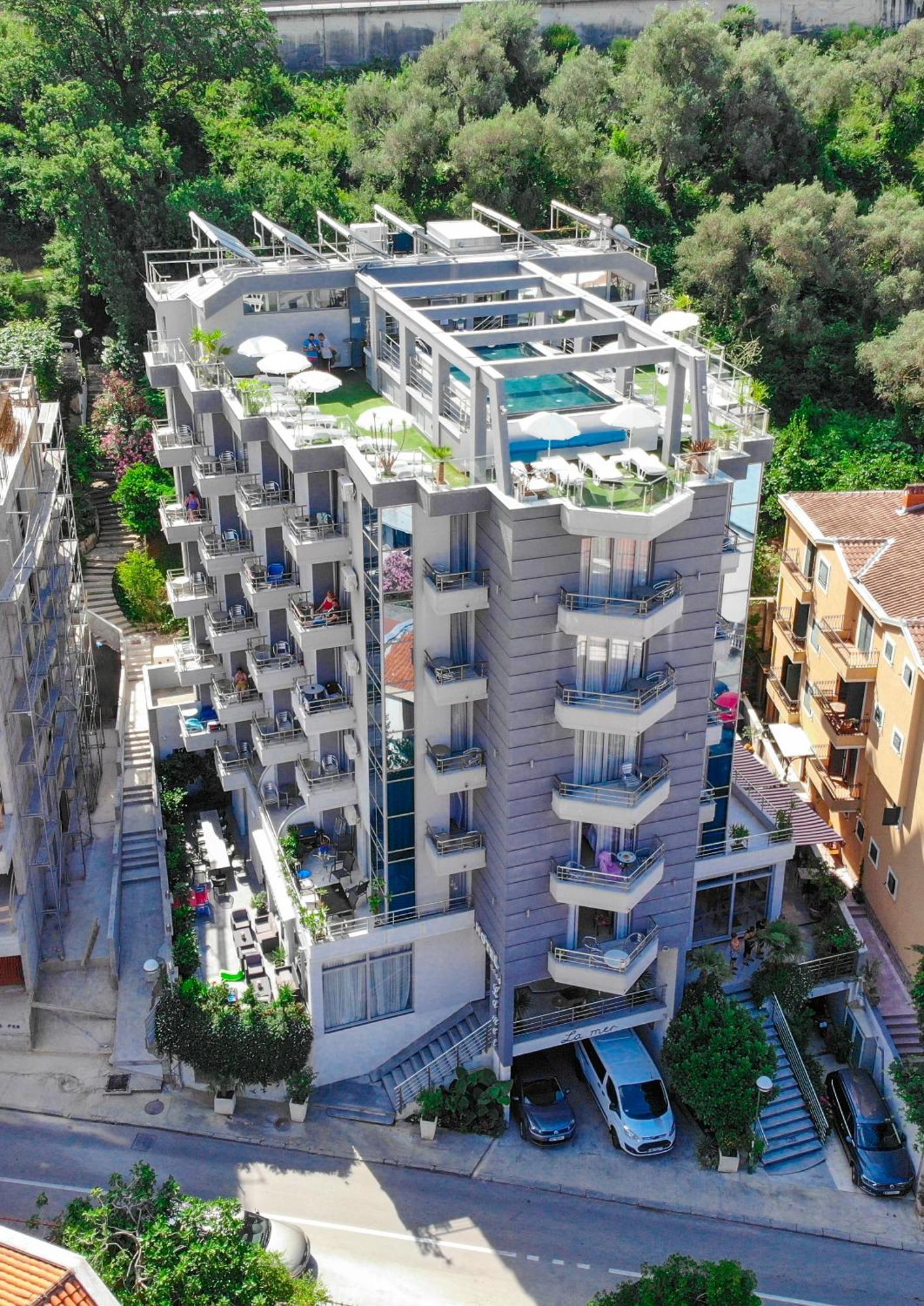 Hotel La Mer Будва Экстерьер фото